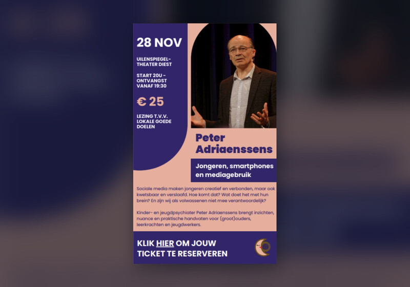 LC 10 Diest: lezing door Peter Adriaenssens