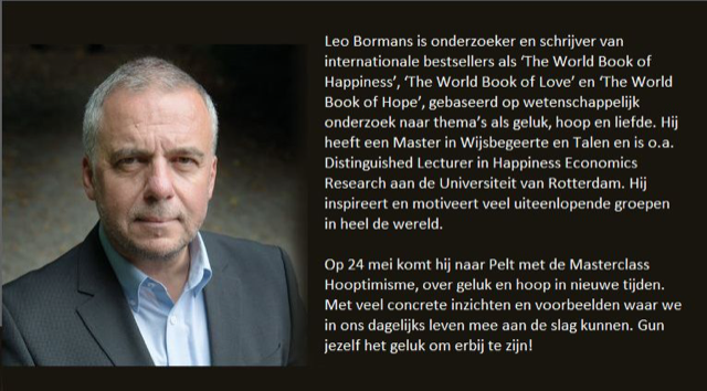 Leo Bormans et sa masterclass Hooptimisme