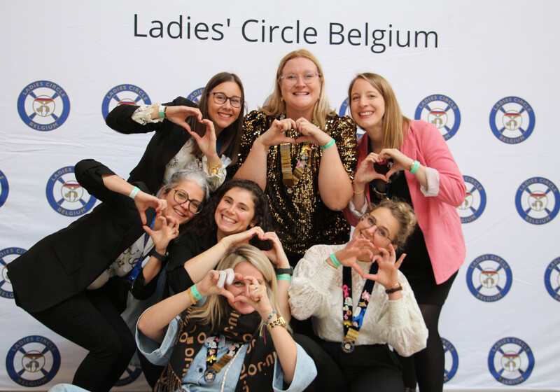 Ladies van Ladies' Circle Belgium op een nationale bijeenkomst